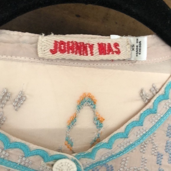 Johnny Was Tunic top heavily embroidered all over extra small gorgeous colors - Picture 14 of 16
